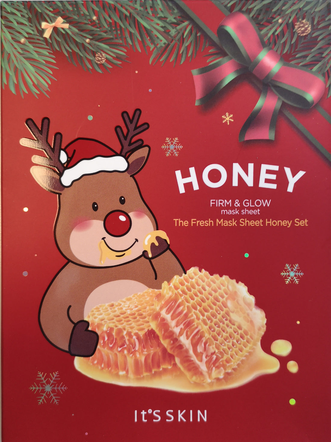 The Fresh Mask Sheet Honey XMAS Set