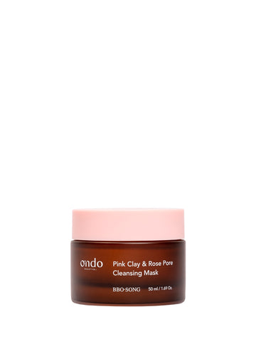 Pink clay cleansing mask ondo beauty 36.5
